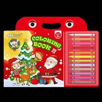 Kniha Vianoce - maľovanka s voskovkami