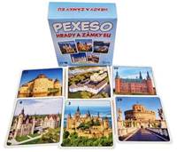 Pexeso hrady a zámky EU 64 kariet (spoločenská hra)