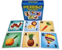 Pexeso abeceda 64 kariet (spoločenská hra)