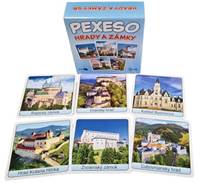 Pexeso hrady a zámky SK 64 kariet (spoločenská hra)