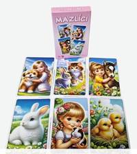 Karty Mazlíci ružová 3hry