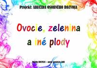 Kniha Maľovanka: Ovocie, zelenina a iné plody