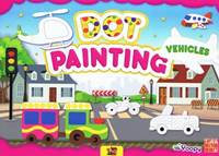 Kniha Maľuj bodkami - Vozidlá