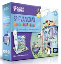 Spievankovo: Angličanina - interaktívna hovoriaca knižka (Kúzelné čítanie) + elektronická ceruzka ALBI