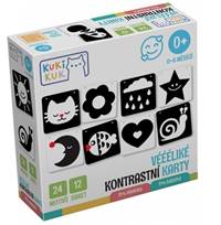 Kniha Véééliké kontrastní karty Pro miminka