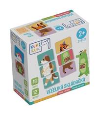 Kniha Véééliká skládačka Veselá zvířátka