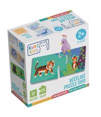 Kniha Véééliké puzzle duo Kde bydlí zvířátka