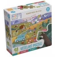 Kniha Véééliké puzzle Na výletě