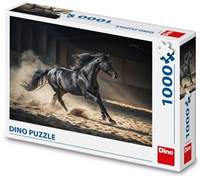 Kniha Puzzle 1000 Černý kůň