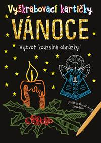 Kniha Vyškrabovací kartičky: Vánoce