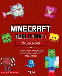Kniha Omalovánky Minecraft – Záplava mobů