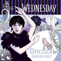 Kniha Wednesday: Oficiální omalovánky