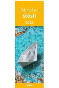 Kniha Nástěnný kalendář Mnoho štěstí 2025
