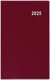 Diář 2025 Diana PVC bordó kapesní
