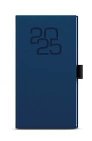 Týdenní diář 2025 Jakub Fabric kapesní modrá