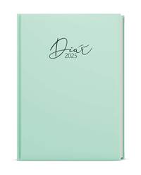 Diář 2025 Oskar Lamino Pastel A5 zelená Týdenní