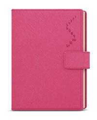 Diář 2025 Ctirad s výsekem Manager color A5 růžová Denní