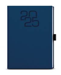 Denní diář 2025 David Fabric A5 modrá