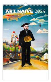 Art Naive - Henri Rousseau - nástěnný kalendář 2024