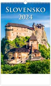 Nástenný kalendár Slovensko 2024