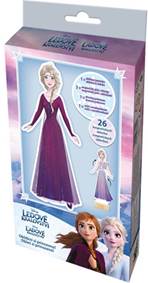 Magnetické oblékání s omalovánkou Ledové království