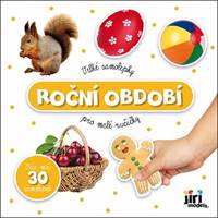 Kniha Velké samolepky pro malé ručičky Roční období