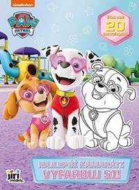 Kniha Vyfarbuj si! Labková patrola Najlepší kamaráti