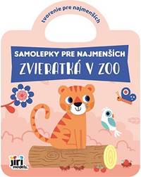 Kniha Samolepky pre najmenších Zvieratká v zoo