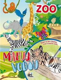 Kniha Maľuj vodou Zoo
