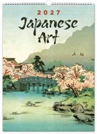 Nástenný kalendár Vintage plagáty – japonské umenie 2027, 33 x 46 cm
