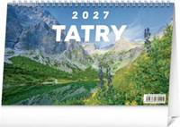 Kniha Stolový kalendár Tatry 2027, 23,1 x 14,5 cm