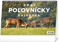 Kniha Stolový Poľovnícky kalendár 2027, 23,1 x 14,5 cm