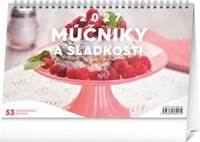 Kniha Stolový kalendár Múčniky a sladkosti 2027, 23,1 x 14,5 cm