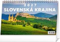 Kniha Stolový kalendár Slovenská krajina 2027, 23,1 x 14,5 cm