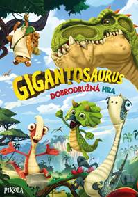 Kniha Gigantosaurus: Dobrodružná hra
