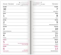 Čtrnáctidenní diář 2025 Torino černý