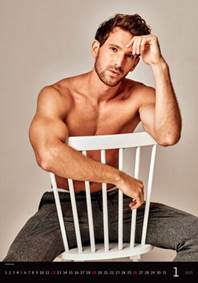 Sexy Boys 2025 - nástěnný kalendář