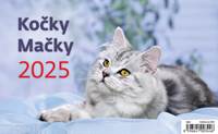 Kočky 2025 - stolní kalendář