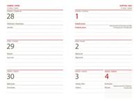 Kapesní diář 2025 A7 Vario Lyra Relax