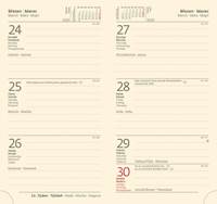 Kapesní diář 2025 Nebrasca angl. červený