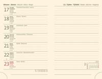 Kapesní diář 2025 New Praga černý s gumičkou