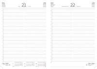 Denní diář 2025 A4 Print Classic modrý