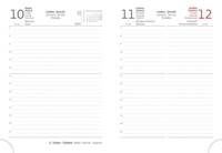 Denní diář 2025 B6 Flip šedo/šedý