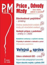 Kniha Práce a mzdy Změny v důchodovém pojištění