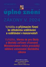 Kniha Aktualizace V/1 Vyhláška o přijímacím řízení ke střednímu vzdělávání