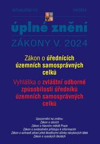 Kniha Aktualizace V/3 Zákon o úřednících územních samosprávných celků