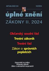 Kniha Aktualizace 2024 II/4 Občanský soudní řád