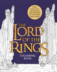 Kniha The Lord of the Rings Movie Trilogy Colouring Book