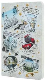 The Wizarding World Cahier Gridded A6