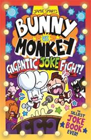 Kniha Bunny vs Monkey: The Gigantic Joke Fight!